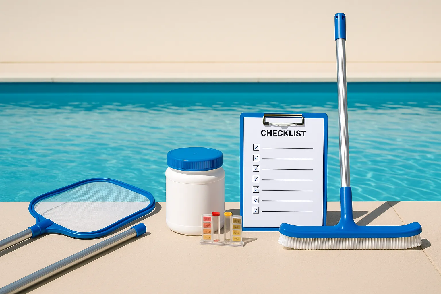 ultimate pool maintenance checklist