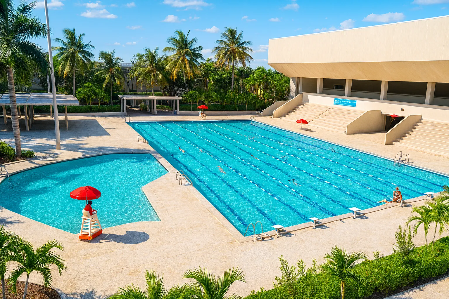 School & University Pool Cleaning in Miami-Dade