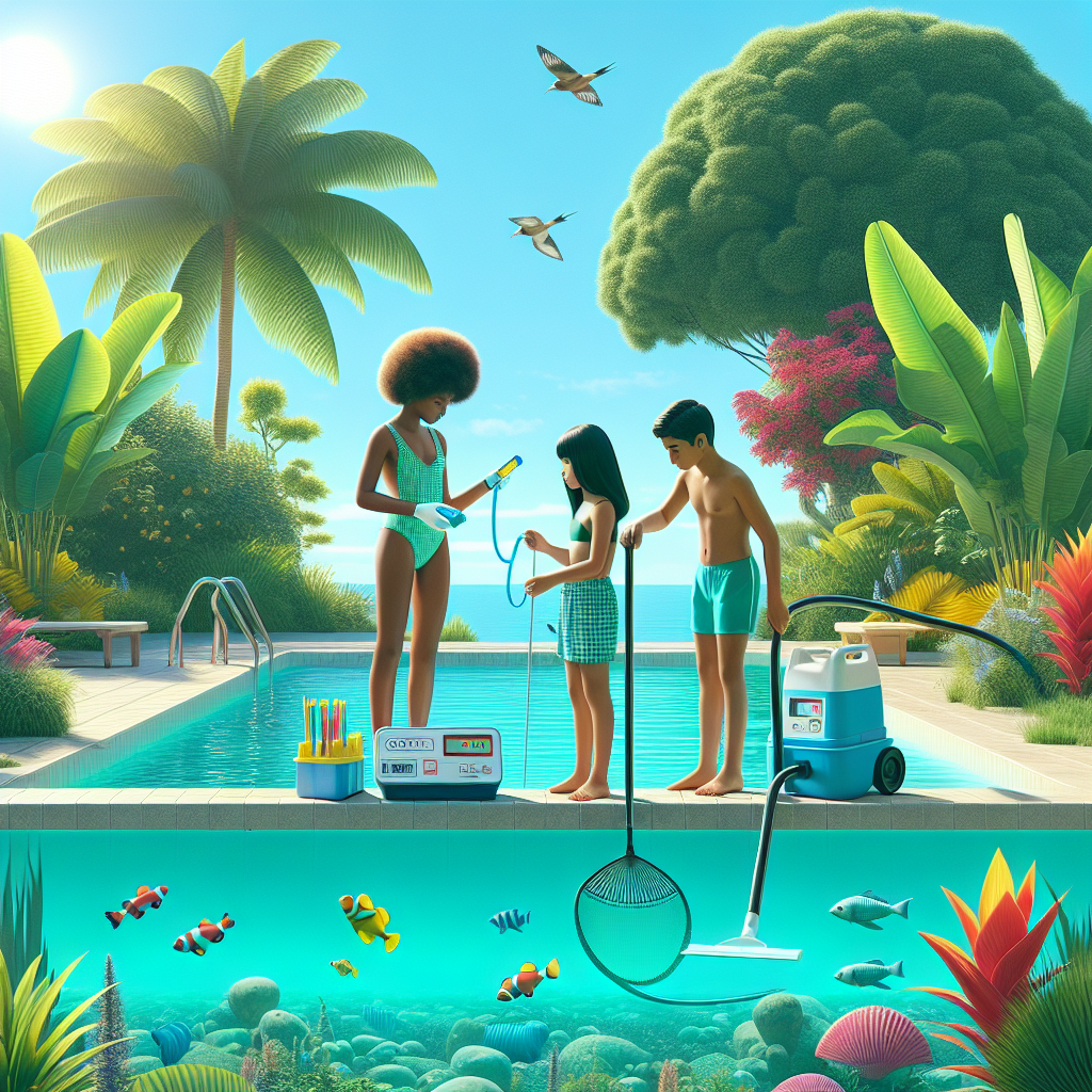 Featured Image Pool Chores for Kids That Teach Responsibility Make pool maintenance a family affair with simple tasks that teach kids responsibility and teamwork.