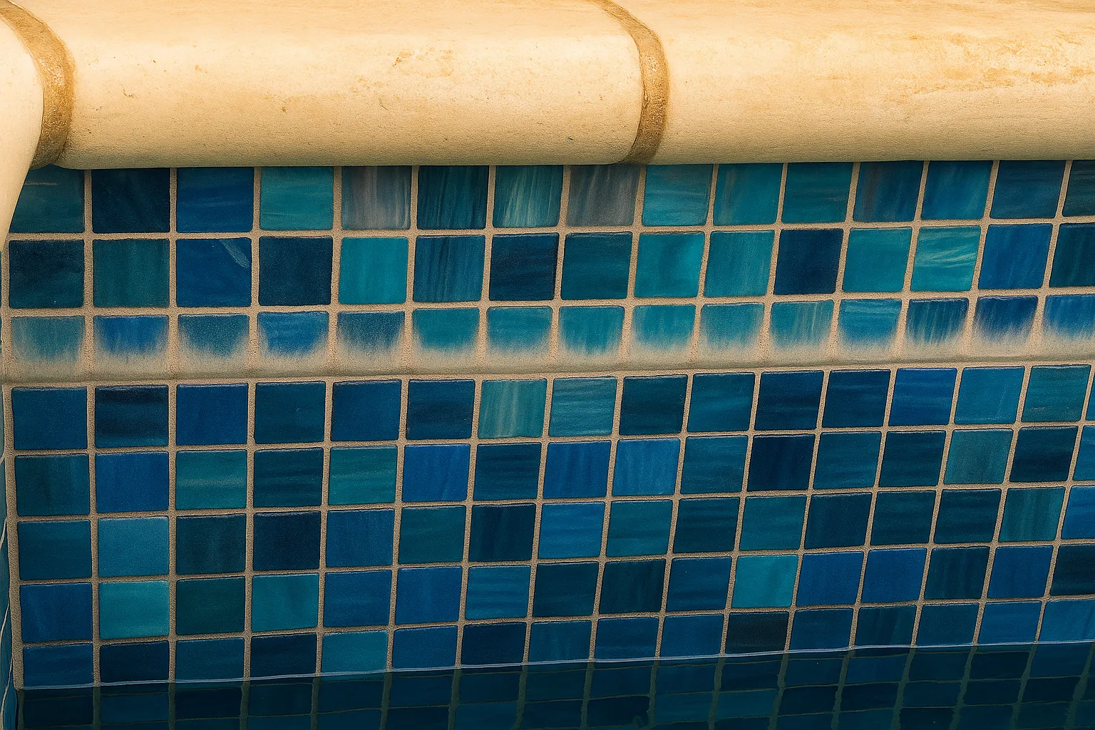 pool tile calcium how to remove